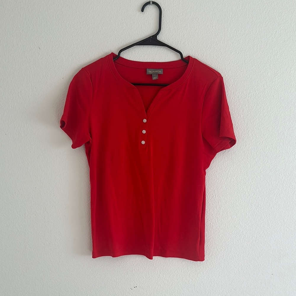 Red Women's Top by Croft & Barrow
